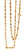 22K Yellow Gold Faceted Geometric Bead Necklace – 24 Inch, 24.2 Grams