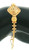 Back-detail view displaying the bracelet's extension links, connecting bar, chain construction, and decorative gold elements.