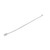 Laid-flat view of prong-set D color lab grown diamonds, 0.97 ct tennis bracelet, 14K white gold