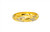 22kt Two-Tone Rhodium sand-blasted Ring