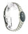 Full view of Movado ladies watch 0605609 with stainless steel case, iconic Museum dial, and timeless feminine design