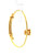 22k gold baby bracelet adjustable pipe closure detail