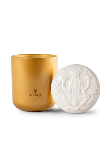 Lladró Goddess Lakshmi candle
