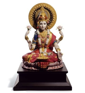 Shop Lladro 'Goddess Lakshmi' 01001966 Figurine – Limited Edition