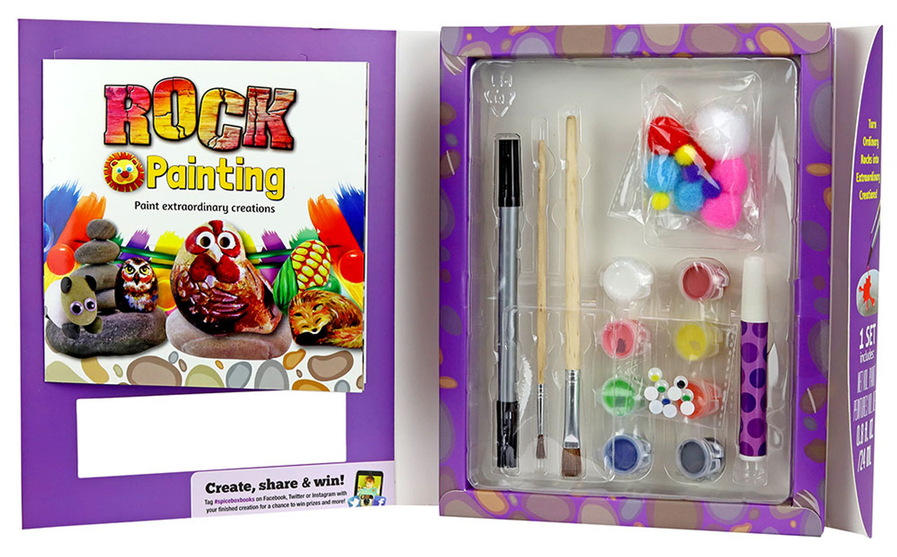 Rock Painting Let S Make Spicebox Canada