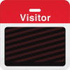 Brady T5913A back parts Expiring Badge - 3 x 3" Clip on - Visitor Red Header 1000 pack T5913A