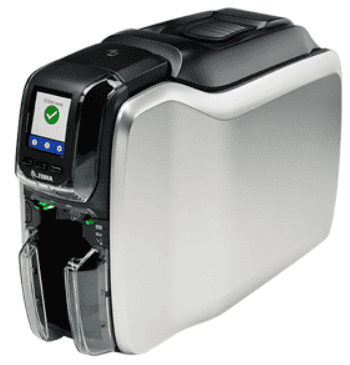 Zebra ZC31-000C000US00 ID Card Printer: Single-Sided