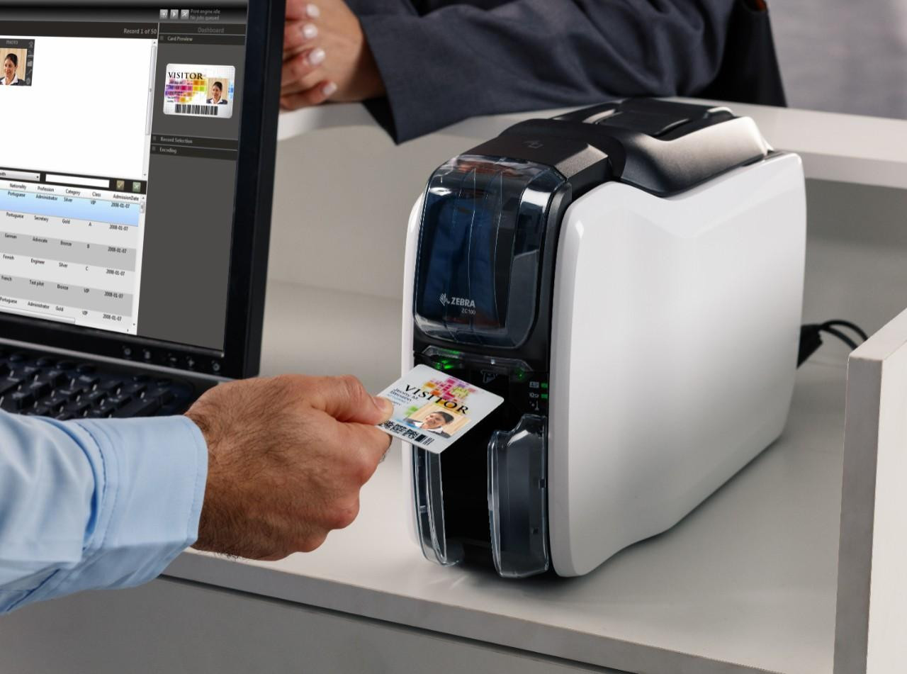 Zebra ZC11-0M00000US00 Single Sided Printer | HiCo/LoCo Mag