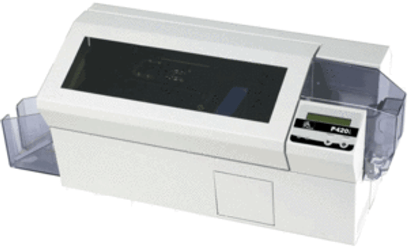 Zebra P420i Dual-Sided Color ID Card Printer P420i-0000u-ID0