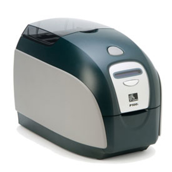 P100i-0M10A-ID0 Zebra P100i Single-Sided Color ID Card Printer w/ USB & Mag Encoder