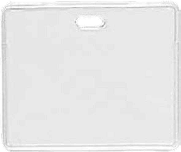 Brady 1840-5017 Heavy-Duty Card Holder Attachment Keeps ID Locked In - Horizontal 1840-5017