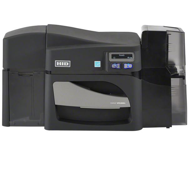FARGO 055100 DTC4500e DUAL-SIDE PRINTER,W/O LOCKING HOPPERS,USB,ETHERNET