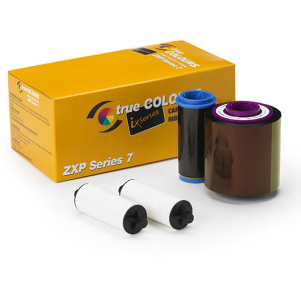 Zebra 800077-749 ix Series color ribbon for ZXP Series 7 YMCKOK 800077-749
