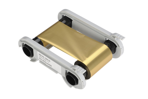 Evolis RCT016NAA METALLIC GOLD - 1000 prints / roll RCT016NAA