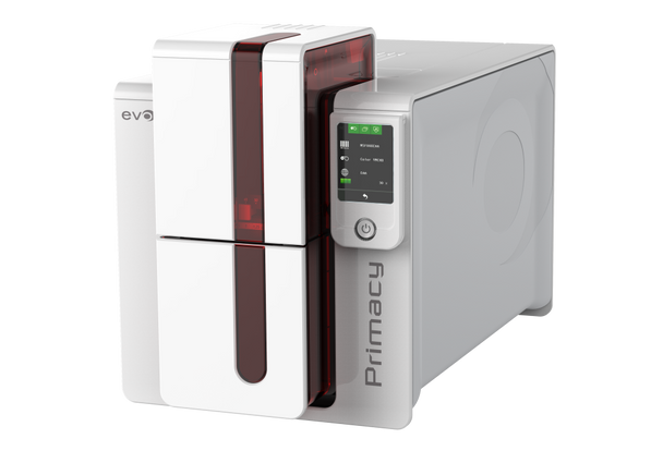 Evolis PM1HB000BS Primacy Simplex Expert Mag ISO Brilliant Blue Printer with Mag ISO Dual HiCo/LoCo 3-track magnetic stripe encoder, USB & Ethernet PM1HB000BS