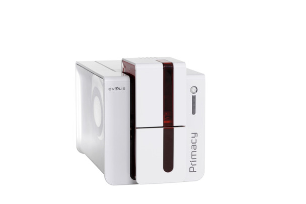 Evolis PM1H0000RD Primacy Duplex Expert Fire Red Expert printer without option, USB & Ethernet PM1H0000RD