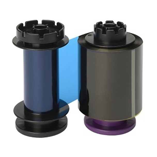 Evolis RT5F011AAA YMCK-K RT Color Ribbon 400 prints / roll RT5F011AAA