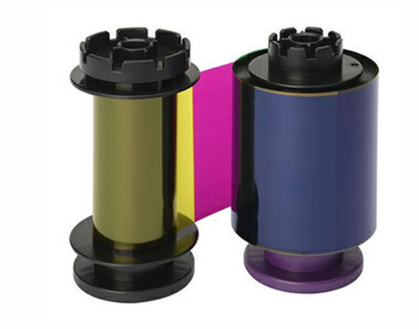 Evolis RT5F013NAA YMCKH RT Color Ribbon for non PVC cards 400 prints / roll RT5F013NAA