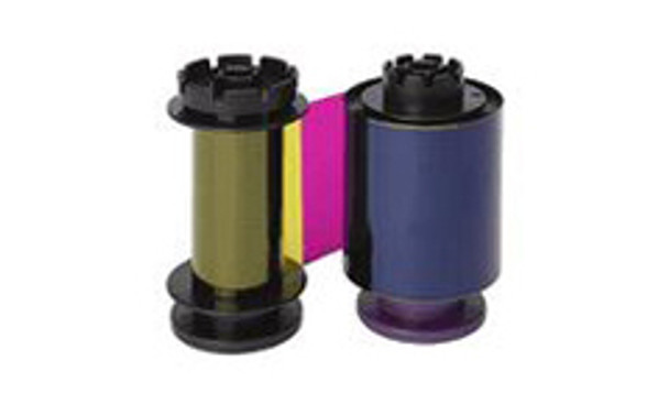 Evolis RT5F014NAA YMCFK RT Color Ribbon with UV panel 400 prints / roll RT5F014NAA