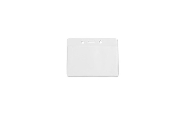 Brady 1820-2008 BADGE HOLDER, DATA/CREDIT CARD, WHITE BACK VINYL BADGE HOLDER, SLOT ( 100 PACK ) 1820-2008