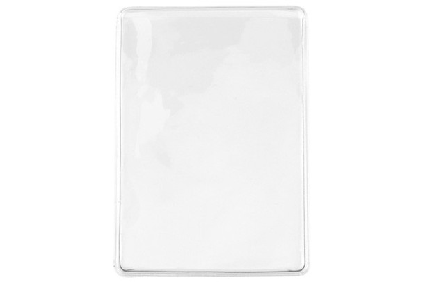 Brady 1840-3505 Clear Vinyl Horizontal Business Card Holder