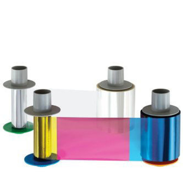 Fargo Ribbons and Films Ribbon (White - 2000 Images) for the DTC4500/e 45206