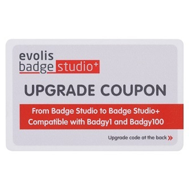 Evolis BS2UPG001 Elecronic upgrade Badge Studio 2.0 to Plus edition BS2UPG001