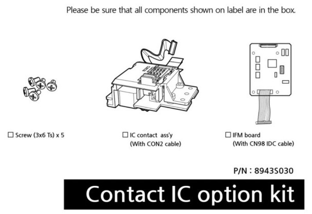 Pointman 8943S030 Contact Smart Card Encoder Kit (Serial or PC/SC) (N10/N15/N20) 8943S030