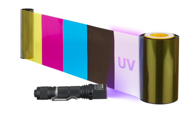 Matica DIC10313 Retransfer Ribbons and FilmART YMCKUv Color DIC10313
