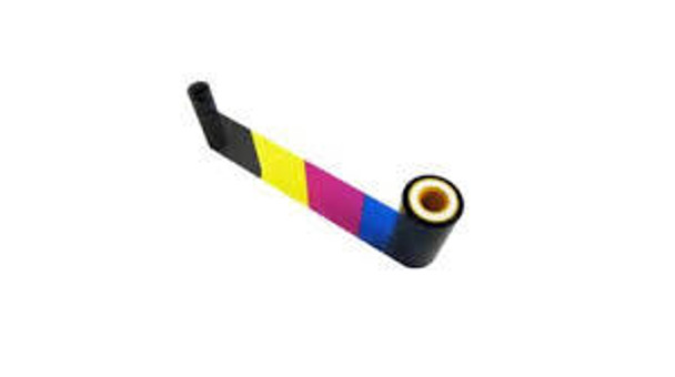 Dascom 23406004 DC-8600 YMCKH Ribbon UV (400 images with Heat Seal and Watermark Ability) 23406004