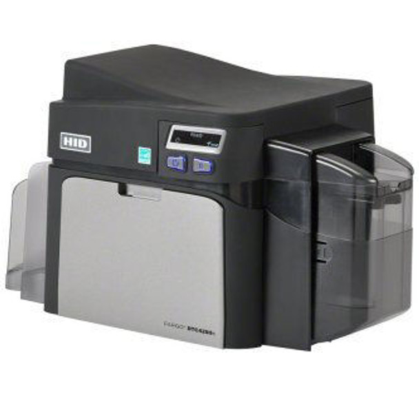 Fargo 055300 DTC4500e Dual-Side Printer with Same-Side Hopper: Base Model, USB and Ethernet Printer - WITHOUT Locking Hoppers 055300