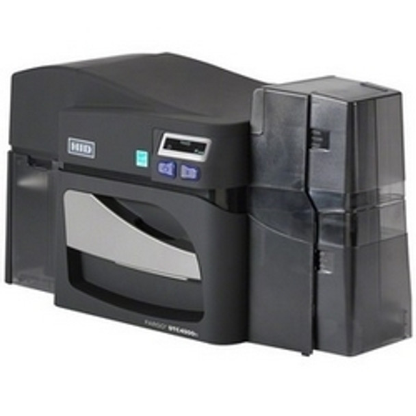 Fargo 055038 DTC4500e Single-Side Printer: Base Model - WITH Locking Hoppers 055038
