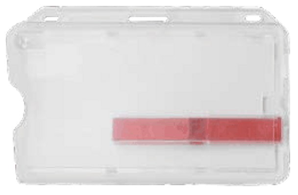 Brady 1840-6566 Slide Out Your ID or Access Card Badge Card Holder - Vertical 1840-6566