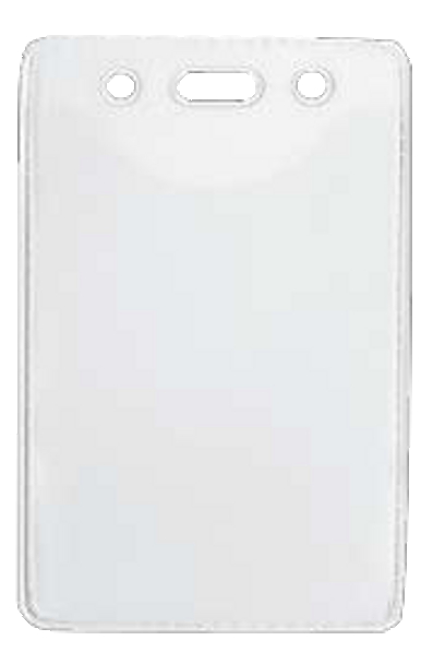 Brady 1815-1101 Anti-Static Badge Card Holder - Vertical 1815-1101
