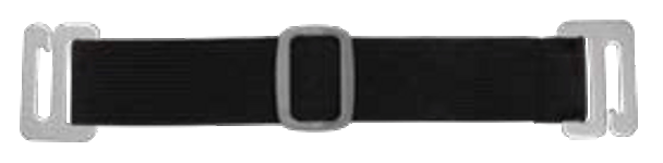 Brady 1840-7201 Interchangeable Adjustable Elastic Arm Band Strap Badge Card Holder - Black ( 100 pack ) 1840-7201