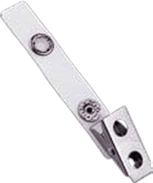 Brady 2120-1010 2-Hole w/ Reinforced Strap Clip 2120-1010