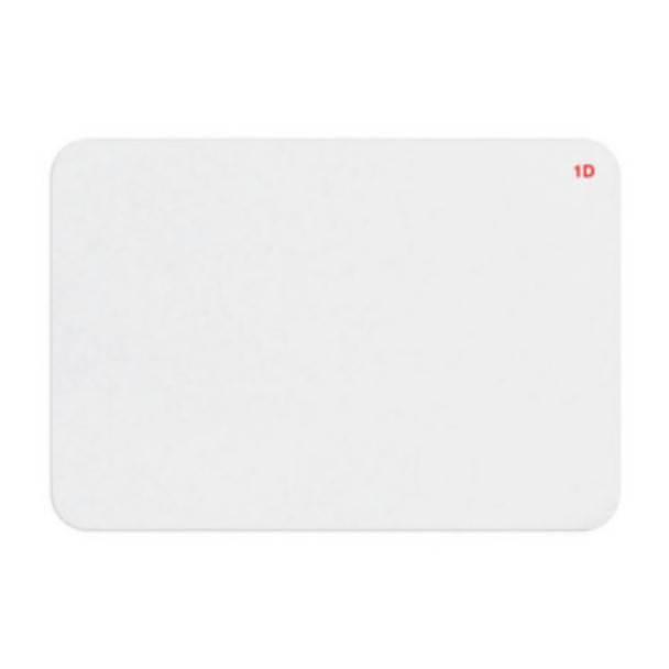Brady T6151 2-Part Thermal-Printable Expiring Badge -front part - Blank 1000 pack T6151