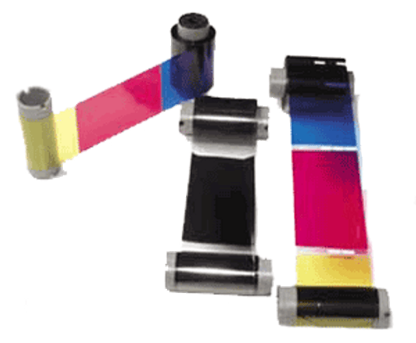 Fargo 084050 YMC Full Color Ribbon 750 Image for HDP500