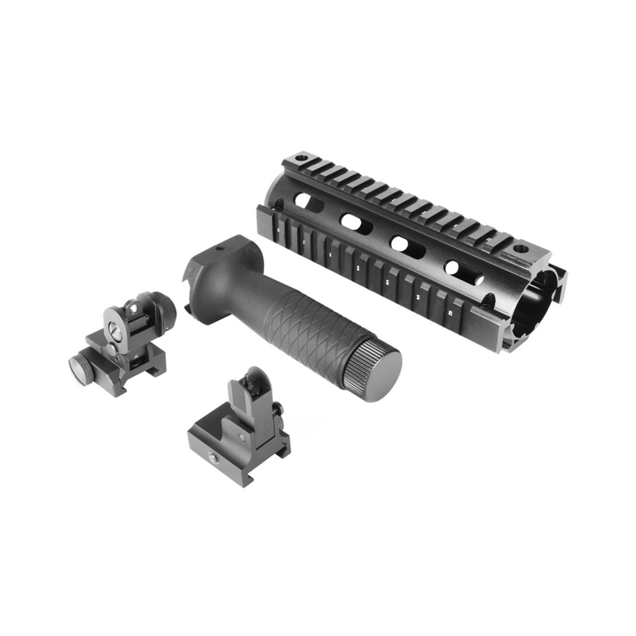 aim sports ar-15 drop in quad rail handguard