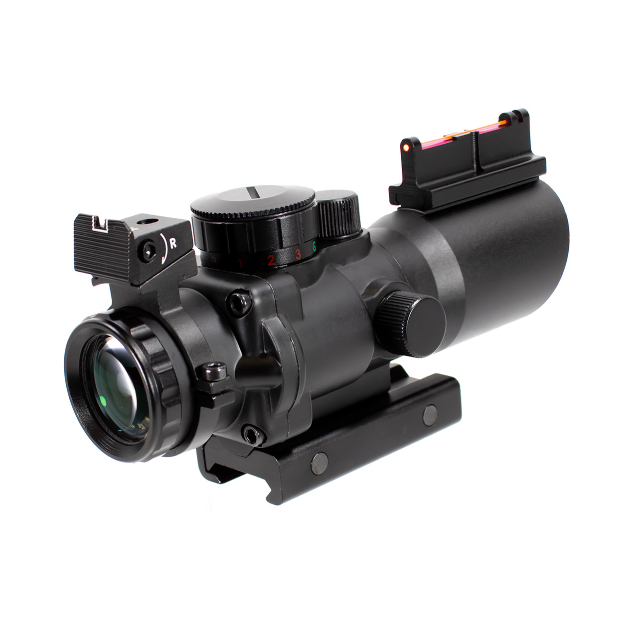Aim Sports - Prismatic - Rifle Scope - 4X23mm - Rapid Ranging Reticle
