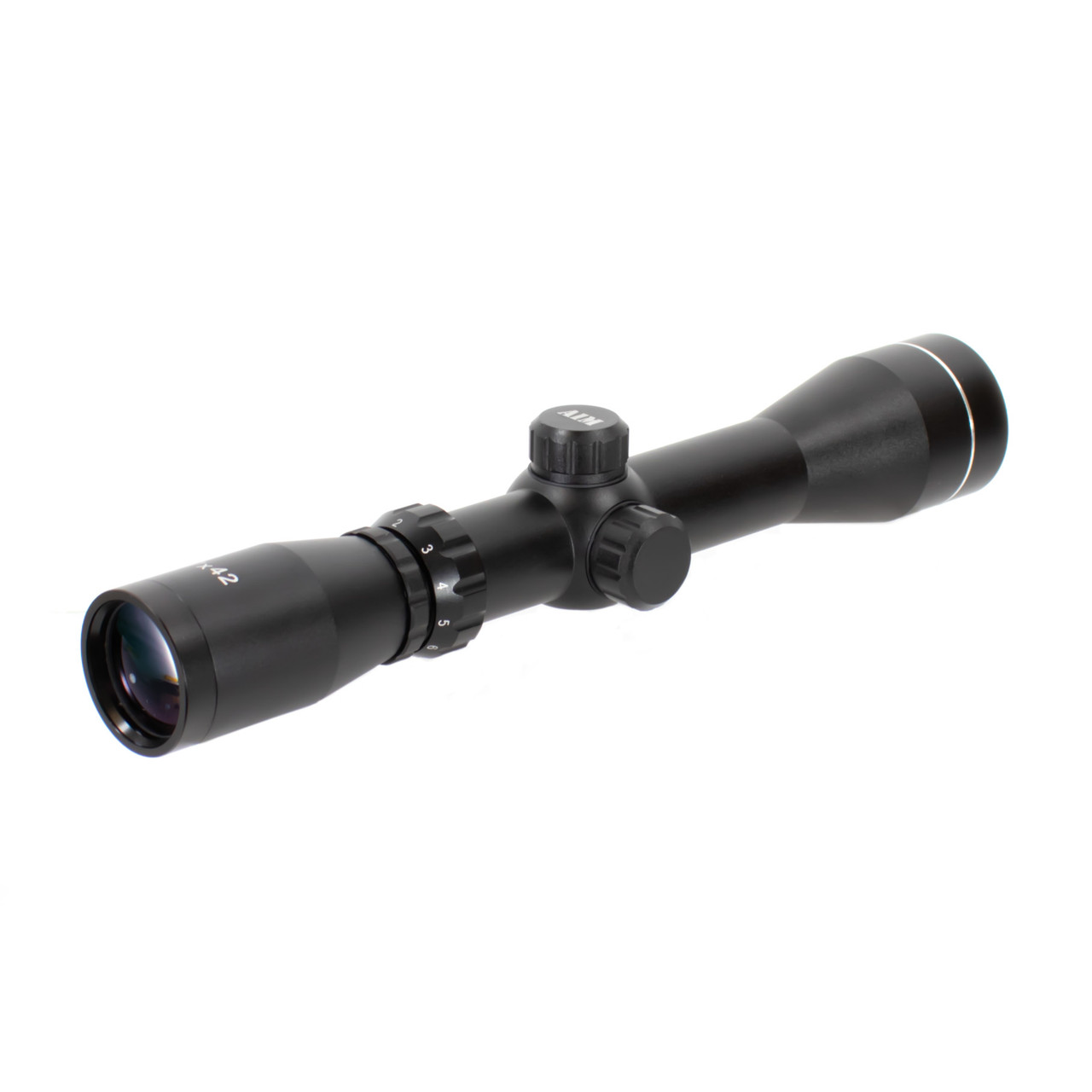 Aim Sports - Scout - LER- Riflescope - 2-7xmm - Rangefinder Reticle