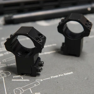 1" DOVETAIL RINGS-HIGH