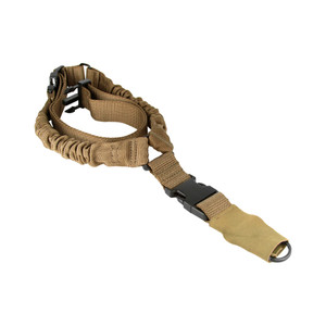 ONE POINT BUNGEE SLING/STEEL CLIP/SLEEVE (HEAVY DUTY)/TAN ONE POINT BUNGEE SLING/STEEL CLIP/SLEEVE (HEAVY DUTY)/TAN