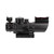 4X32 TRI ILLUMINATED SCOPE W/FIBER OPTIC SIGHT MIL-DOT RETICLE 4X32 TRI ILLUMINATED SCOPE W/FIBER OPTIC SIGHT MIL-DOT RETICLE