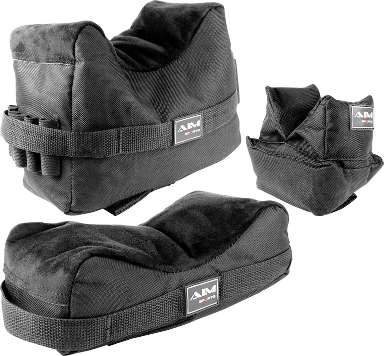 FRONT & REAR SHOOTING BAGS/3 BAG SET