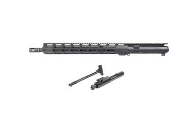 COMPLETE AR 16" UPPER 300 BLK PISTOL LENGTH GAS WITH NITRIDE BCG