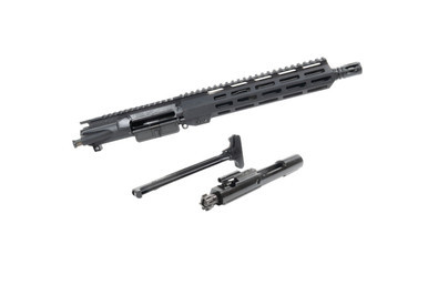 COMPLETE AR 10.5" UPPER 300 BLK 11" PISTOL LENGTH GAS WITH NITRIDE BCG