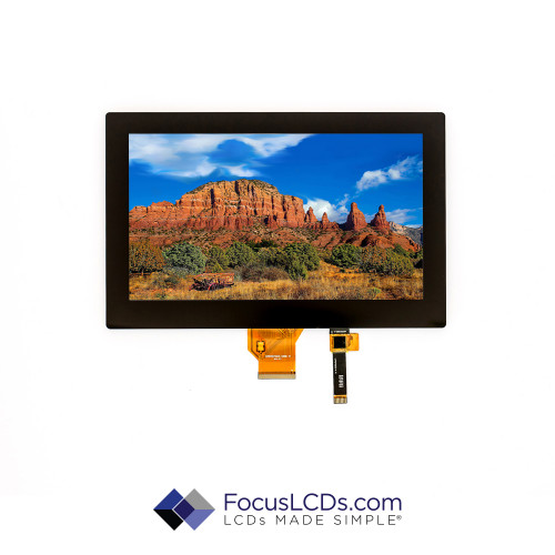 7 inch TFT LCD with Capacitive Touchscreen