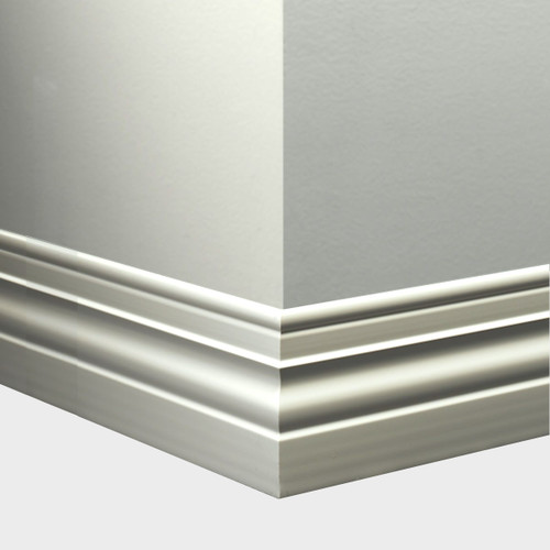 Tarkett Millwork Diplomat Wall Base White- MW50A