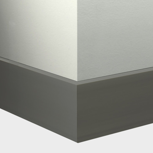Tarkett Millwork Mandalay Wall Base Charcoal 6 inch- MW20H6